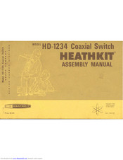 Heathkit Heathkit HD-1234 Assembly Manual