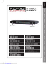 Konig KN-HDMISPL10 Manual