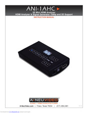 A-Neuvideo ANI-1AHC Instruction Manual
