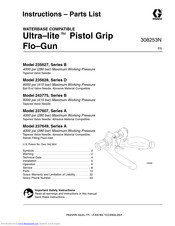 Graco Ultra-lite 237607 Instructions And Parts List