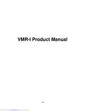 Samsung VMR-I HD Series Product Manual