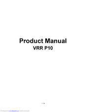 Samsung VRR P10 Product Manual