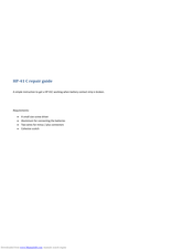 HP HP-41 C Repair Manual