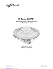 powersoft M-Force 301P01 User Manual