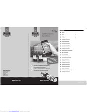 Burg secuENTRY easy FINGERPRINT Assembly And User's Manual