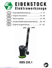 EIBENSTOCK EBS 235.1 Original Instructions Manual