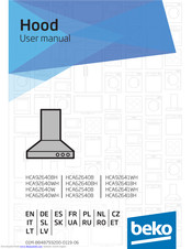 Beco HCA62640B User Manual