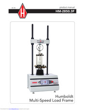Humboldt HM-2850.3F Product Manual