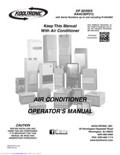 Kooltronic DP Series Operator's Manual