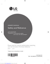 LG 21LF430A Owner's Manual