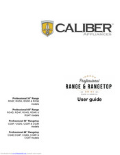 Caliber INDOOR Professional Rangetop Series User Manual