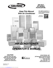 Kooltronic K3A4C5DP38L Operator's Manual