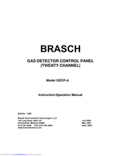 Brasch GDCP-A Instruction & Operation Manual