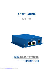 B+B SmartWorx ICR-1601 Start Manual
