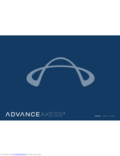 Advance acoustic AXESS 4 Manual