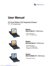 KVMSwitchTech RKD-KVMSD-217 Series User Manual