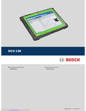 Bosch DCU 130 Servicing Instructions