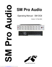 SM ProAudio OC8 Operating Manual