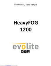 Evolite HeavyFOG 1200 User Manual