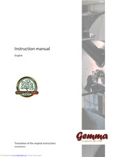 Sweet Coffee Italia GEMMA Instruction Manual