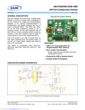 Exar XR77XXEVB-XCM-V80 Manual