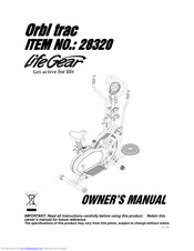 Life Gear Orbi trac 28320 Owner's Manual