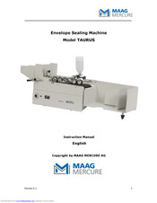 Maag TAURUS Instruction Manual