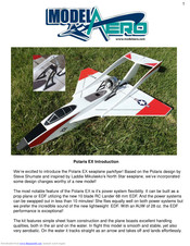 Model Aero Polaris EX Manual