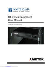 Ametek PowerVar RT Series User Manual