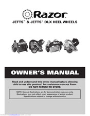 Razor JETTS DLX Owner's Manual