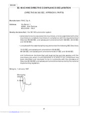 FAAC 961 B-E Manual