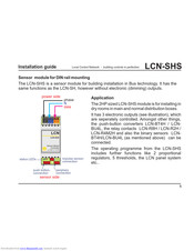 Local Control Network LCN-R2H Installation Manual