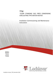 Lochinvar TTW Series Installation, Commissioning And Maintenance Instructions