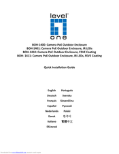 LevelOne BOH-1410 Quick Installation Manual
