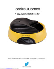 Andrew james 4 outlet meal automatic pet feeder