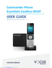 Commander Essentials W52H User Manual