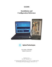 Agilent Technologies E3238S Installation And Configuration Reference