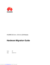 Huawei MU509-65 Hardware Migration Manual