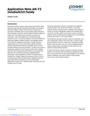 Power Integrations InnoSwitch3 Application Note