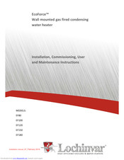 Lochinvar EcoForce EF80 Installation, Commissioning, User And Maintenance Instructions