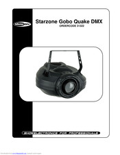 SHOWTEC Starzone Gobo Quake DMX User Manual
