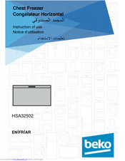 Beko HSA32502 Instructions Of Use