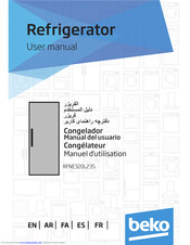 Beko RFNE320L23S User Manual