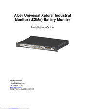 Vertiv Alber UXIMe Installation Manual
