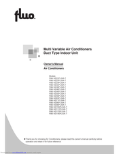 Fluo FMV-ND112PLS/A-T Owner's Manual