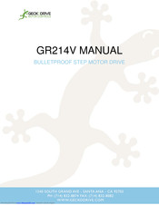 Geckodrive GR214V Manual