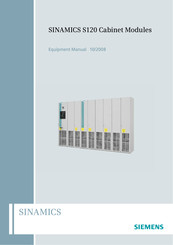 Siemens SINAMICS S120 Equipment Manual