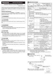 Panasonic PX-2 Series Instruction Manual