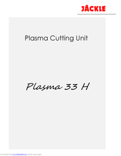 Jackle Plasma 33 H Operating Instructions Manual
