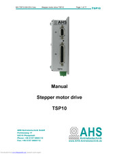 AHS Antriebstechnik TSP10 Manual